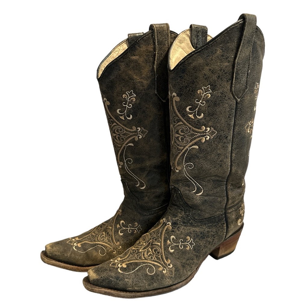 Circle G western cowgirl boots